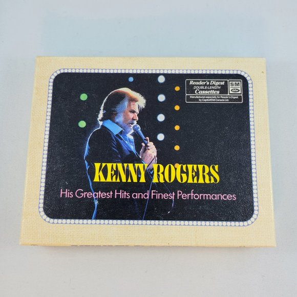 Cassettes Kenny Rogers His Greatest Hits And Finest Performances Double Cassette - Picture 3 of 10